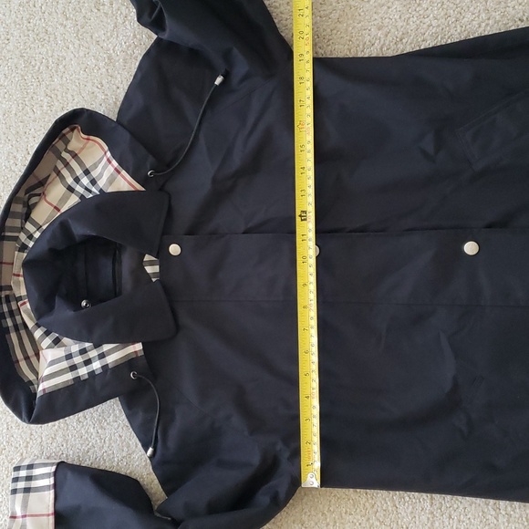 BURBERRY CHECK CUFFS WARM LINER HOODED RAINCOAT JACKET - Picture 13 of 14